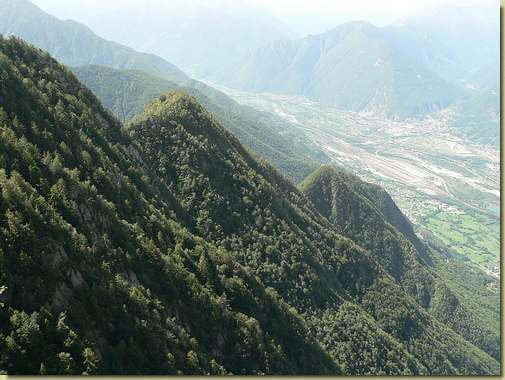 Costa dei Pianezzoli - vista scendendo verso l'Alpe Drisioni
