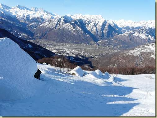 panorama dall'Alpe Roi 