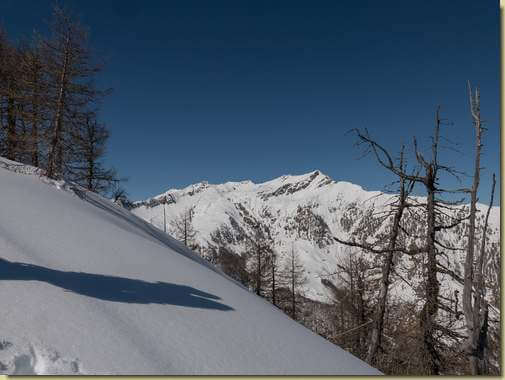 vista verso il Pizzo Ragno...