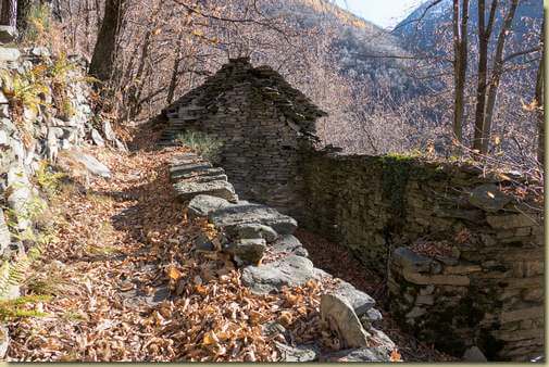 all'Alpe Lugros...