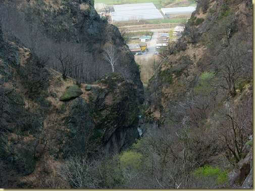 il canale del Rio Crot...