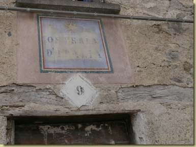 "Osteria d'Italia"...