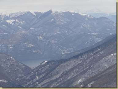 si vede il Lago Maggiore...