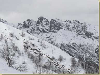 la cresta del Lidesh...