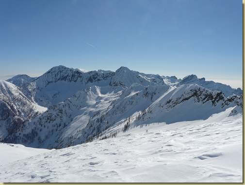 panorama sulle cime della Valgrande... 