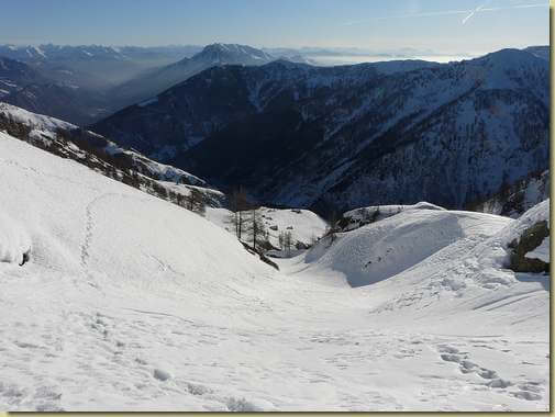 vista sulla Valle del Basso 