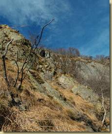 il versante da risalire...