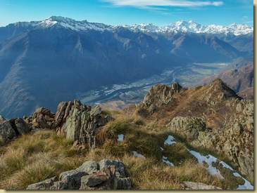 sul Pizzo delle Tre Croci...