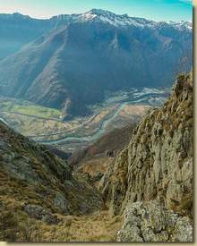 panorama dalla cresta...