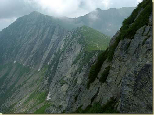 la cresta verso il Pizzo Stagno...