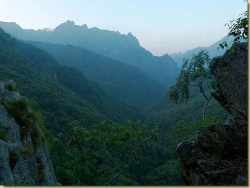 vista verso il Pedum...
