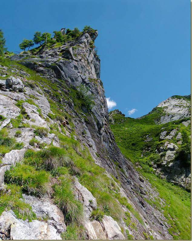 salendo alla cresta...