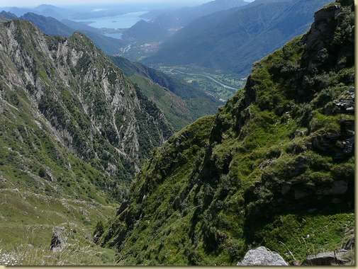 salendo verso la cresta... 