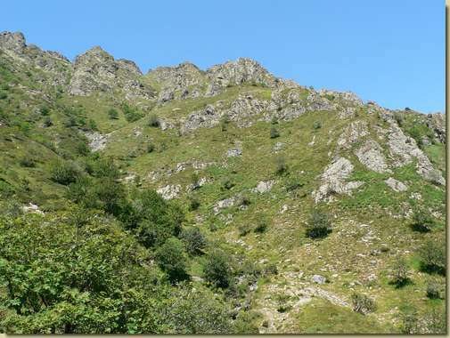arrivo ai prati di Ghina