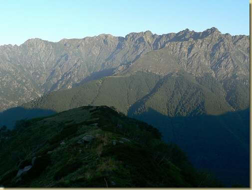 sulla quota 1554 m. salita dall'Alpe Aur&agrave; 
