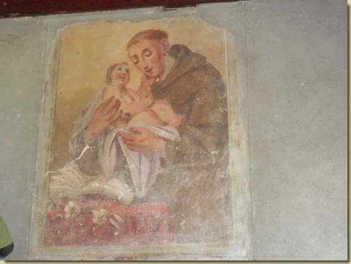 affresco di Cà d'Vareta... (foto di Giorgio Arcioli)