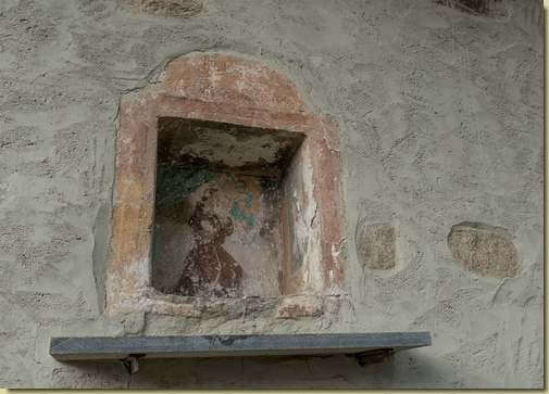 nicchia a Casa Andreolotti...
