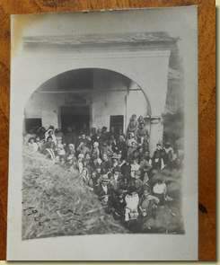 a Biogno, giorno della festa di San Bernardo nel 1922...
