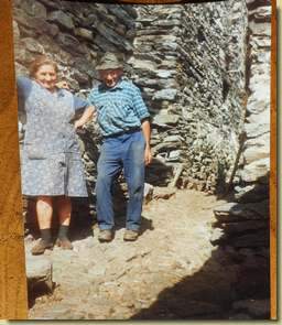 a Sastermi nel 1993, Elia Pella con Luisa...