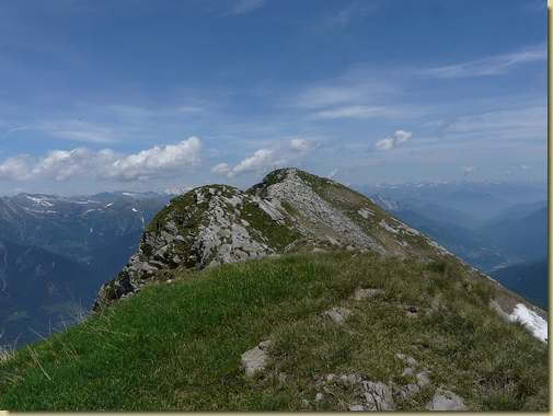 sulla cresta tra il Ragno e il Nona 