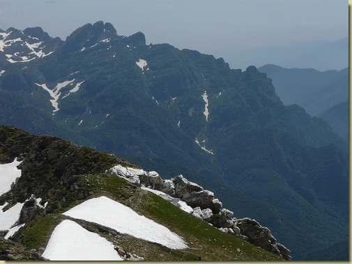 il Pedum e l'affioramento di quarzo... 