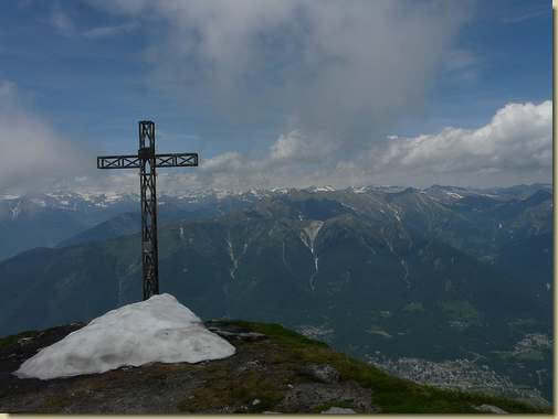 ritorno al Pizzo Ragno