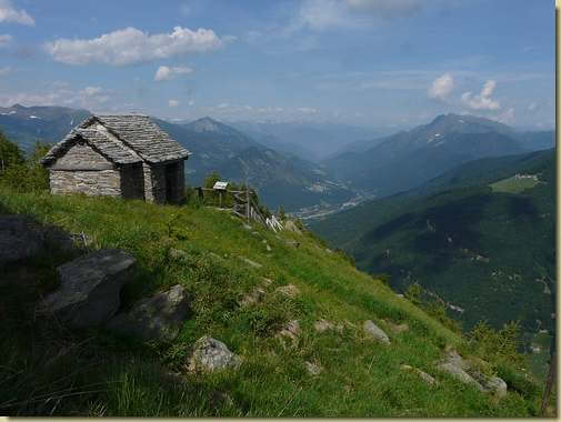 arrivo alla Cappella di Larecchio 
