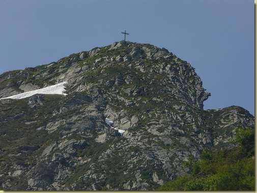 la cima del Pizzo Ragno [teleobiettivo] 