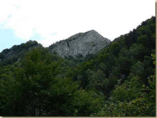 il Mottac visto dall'Alpe Scrivalone