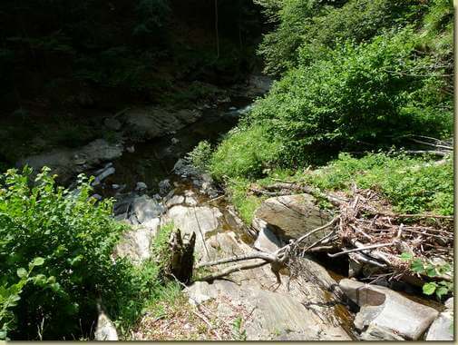 arrivo al Rio Mazza...