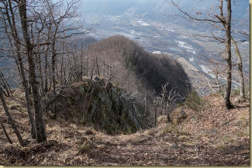 in discesa sulla Costa dei Pianezzoli...