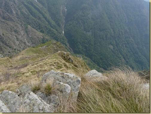 ultimo sguardo verso La Motta...