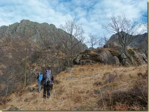 sulla dorsale verso il Mott Gianin...