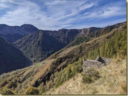 il rudere inferiore di ai Funtan...