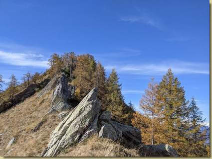 l'inizio della Costa Scarone...
