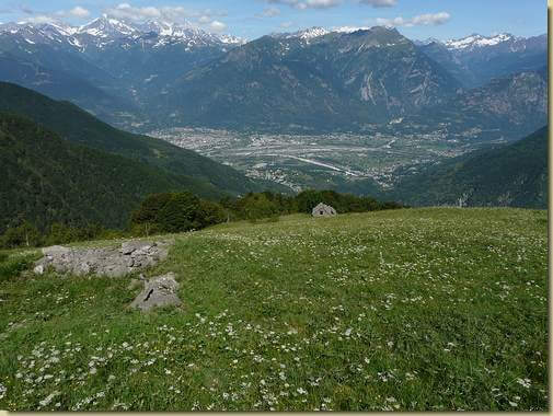 panorama dall'Alpe Roi 