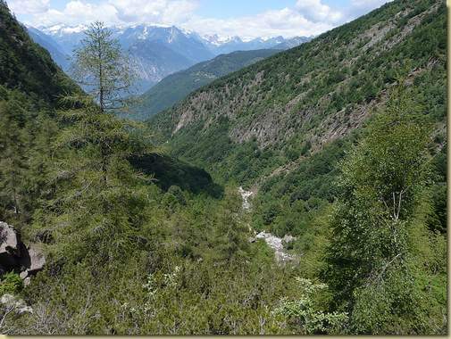 la Valle del Rio Margologio 