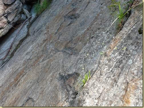 tacche sulla roccia... 