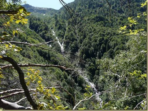 il canale che scende da Ogliana 