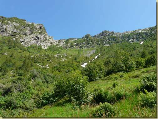 arrivo all'Alpe Ogliana 