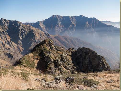 arrivo sulla cresta degli Sgalorbi...