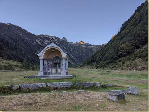 in Val Loana...