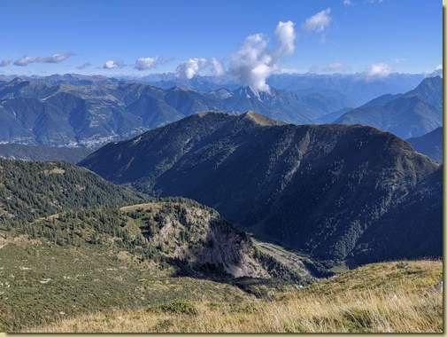 la dorsale Testa del Mater-La Cima...
