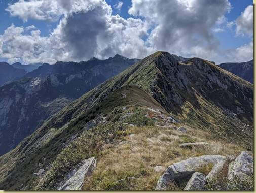sulla dorsale...