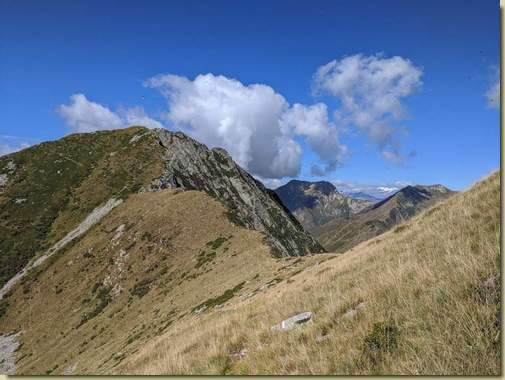 verso il Pizzo dei Diosi...