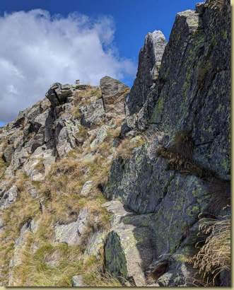 verso la cima...