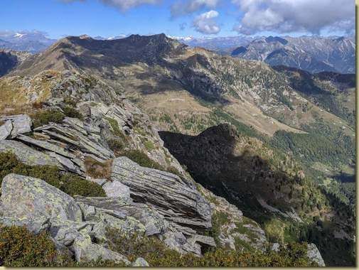 vista verso nord...
