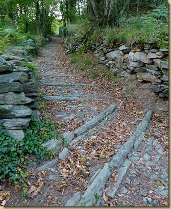 la mulattiera per Cosasca...