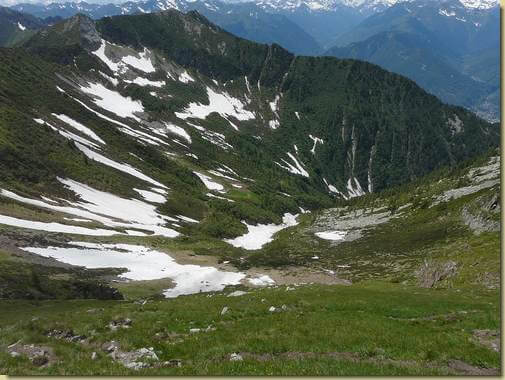 la valle dell'Alpe Menta