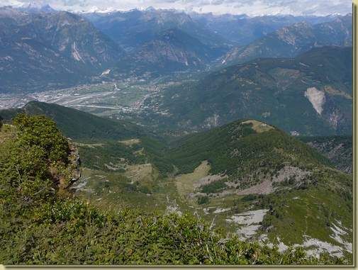 gli alpeggi di Trontano e la piana Ossolana 